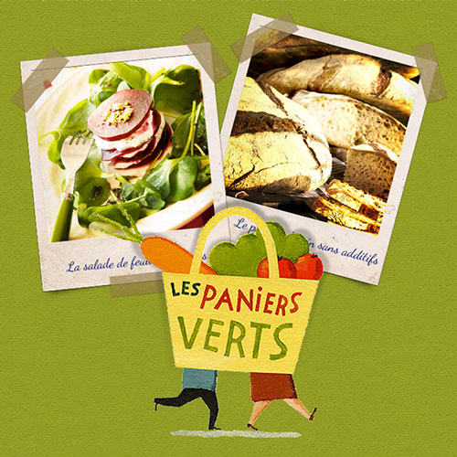 Site e-commerce Les Paniers Verts
